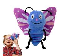 Marionetas de mano de animales - Mariquita de peluche de suave | Muestra tiempo de juego, escuelas, narración de historias, juego de rol imaginativo para Kleinki