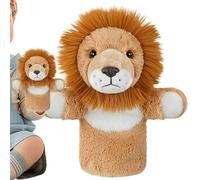 Marionetas De Mano De La Selva - Juguetes de Peluche León Girafa, Conjunto De Interactivos para Contar Historias | Marionetas de Peluche de Animales para, Niños Pequeños,
