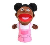 Marionetas de Mano Familiares, Marionetas Familiares para niños | Marioneta del hogar Escolar | Marioneta De Felpa Suave para Narrar Cuentos, De Espectáculos De Teatro con Móvil para Niñas Y