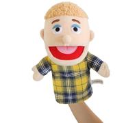 Marionetas de Mano Familiares - Tela Suave de 30 cm, Estilo Guante, móvil | Juego de rol con Juegos imaginativos, lecciones y Accesorios de Drama de Peluche | Cumpleaños de guardería