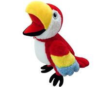 Marionetas de Mano Marionetas de Mano de Loro con Boca móvil Marionetas de Mano de Animales interactivos Animales de Peluche de pájaro para Juegos de rol Espectáculo Teatro Narración de Cuentos