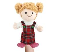 Marionetas de mano para niños | 11,8 en accesorios para teatro de marionetas, de peluche respetuoso con la piel para todo el mundo, inodoro, para la mesita de noche