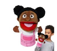Marionetas De Mano para Niños - Juguetes Educativos para Espectáculos De Marionettas | Set De Marionetas con Que Se Abre para Mamá, Papá Y Abuelos, Historias Y Juegos Familiares