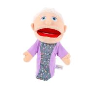 Marionetas De Mano - Tela De Felpa | Marionetas De Peluche Del Abuelo | Juguete Suave Para Contar Historias | Juguete Interactivo Para Juegos De Simulación Para Niños, Aula, Juegos De Simulación Y Edu