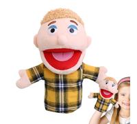 Marionetas de miembros de la familia, Marioneta de mano de felpa familiar | Espectáculos de teatro de marionetas | Marioneta interactiva de juego de simulación, marioneta de felpa para contar historia