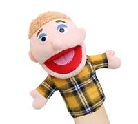 Marionetas familiares para, Marionetas para miembros de la familia - Marioneta en la casa de la escuela - Marioneta de peluche suave para contar historias, espectáculos de teatro con