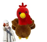 Marionetas para Dedos, Marionetas para Dedos de Felpa | Marioneta de Mano de Peluche de muñeca de Pavo - educativas para Juegos de rol de narración de Cuentos, Juguetes de Peluche para niño
