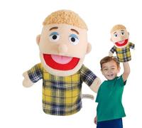 Marionetas Para La Familia - Juego De Juguetes Para Juegos De Rol De Suave Peluche Que Incluye Abuelo, Padres, Hermanos, Muñecas Educativas Para Contar Historias, Juguetes Interactivos Pr Juegos De