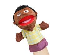 Marionetas para la familia preescolar, marionetas de mano para la familia, marionetas de peluche para narración de historias, marionetas para juegos de rol, escuela y casa con Movi