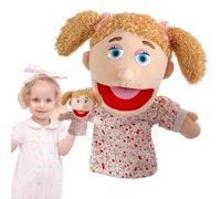 Marionetas para niños - Peluche del abuelo, marioneta suave, juguete creativo para juegos de rol, personaje narrativo interactivo | Marioneta educativa familiar para diversión didáctica