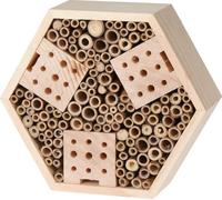 Mariposa Abeja Casa Insecto Hotel Madera Hexágono Ecológico Bicho Nido Caja 23cm