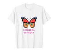 Mariposa Anti Social Camiseta