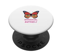 Mariposa Anti Social PopSockets PopGrip Adhesivo