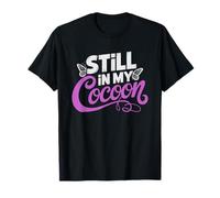 Mariposa Antisocial Cocoon Prefer Stay Inside Humor Camiseta