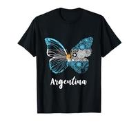 Mariposa Argentina Sol De Mayo Buenos Aires Bandera Argentina Camiseta