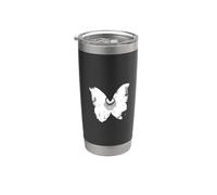 Mariposa con Ruth Bader Ginsburg Collar RBG Vaso térmico de acero inoxidable de doble pared