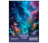 Mariposa Cósmica Puzzles 1000 Piezas Juego De Reto Juguete Adultos Y Niños Flores Mágicas Juego Educativo Relajación Regalo Decoración Hogar 38x26cm/1000pcs