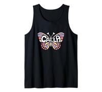 Mariposa de Cala - Personalizado Lindo Nombre Palabra Arte Camiseta sin Mangas