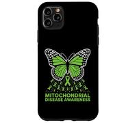 Mariposa de Cinta de concientización sobre Enfermedades mitocondriales Carcasa para iPhone 11 Pro MAX