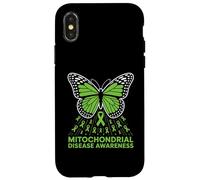Mariposa de Cinta de concientización sobre Enfermedades mitocondriales Carcasa para iPhone X/XS