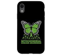 Mariposa de Cinta de concientización sobre Enfermedades mitocondriales Carcasa para iPhone XR