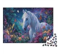 Mariposa de jardín Fantasma Juego De Puzzle 52x38cm/1000pcs, - Creativo Y Educativo, Antistrés para Familias, Decoración del Hogar Y Regalo