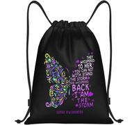 Mariposa De La Esperanza Para La Concientización Sobre El Lupus Mujer Hombre Mochila De Cuerdas Ligera Bolsa De Deporte Ajustable Bolsa De Gimnasio Para Baloncesto Voleibol Playa