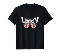 Mariposa de la Libertad - Personalizado Lindo Nombre Palabra Arte Camiseta