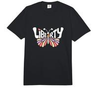 Mariposa de la Libertad - Personalizado Lindo Nombre Palabra Arte Comfort Colors Adult Heavyweight T-Shirt