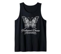 Mariposa de Plata Guerrero Concientización de la Enfermedad de Camiseta sin Mangas