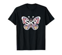 Mariposa del Cielo - Personalizado Lindo Nombre Palabra Arte Camiseta