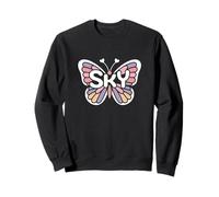Mariposa del Cielo - Personalizado Lindo Nombre Palabra Arte Sudadera