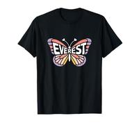 Mariposa del Everest - Arte de Palabras con Nombre Personalizado Camiseta