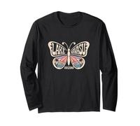 Mariposa del Lago Havasu - Arizona Desert City Name Word Art Manga Larga