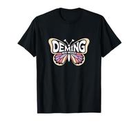 Mariposa Deming - Nuevo México Desierto Ciudad Nombre Palabra Arte Camiseta