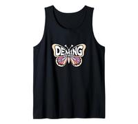 Mariposa Deming - Nuevo México Desierto Ciudad Nombre Palabra Arte Camiseta sin Mangas