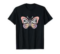 Mariposa Divina - Personalizado Lindo Nombre Palabra Arte Camiseta