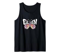 Mariposa Eileen - Arte de Palabras con Nombre Personalizado Camiseta sin Mangas