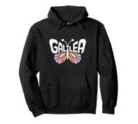 Mariposa Galilea - Personalizado Lindo Nombre Palabra Arte Sudadera con Capucha