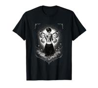 Mariposa Gótica Hada Luna Luz Fantasía Arte Camiseta