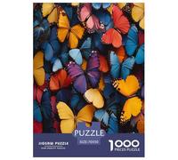 Mariposa Hermosa Puzzle 1000 Piezas Animal Adultos Educational Game Cumpleaños Juego De Rompecabezas Decoración Relajación Y Sabiduría 70x50cm/1000pcs