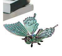 Mariposa impresa en, juguete de mariposa - Decoración de animales móviles con articulación impresa en | Juguete flexible, artesanía artística, adorno de escritorio para decoración de sala de est