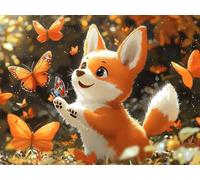 mariposa Kit Pintura de Diamantes Adultos Principiantes, animal Diamond Art Kit Completo, Actividad Relajación Antiestrés, Regalos Originales para Mujeres Cumpleaños, Decoración Hogar 20x30cm qo-116