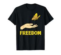 Mariposa Libertad Calma Interior Soltar Metáfora Camiseta