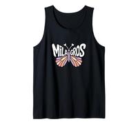 Mariposa Milagros - Personalizado Lindo Nombre Palabra Arte Camiseta sin Mangas