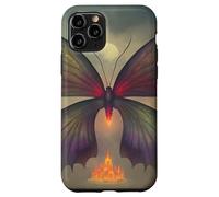 Mariposa mística iluminada por la luna Carcasa para iPhone 11 Pro