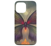 Mariposa mística iluminada por la luna Carcasa para iPhone 13 Pro Max