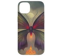 Mariposa mística iluminada por la luna Carcasa para iPhone 14 Plus