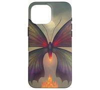 Mariposa mística iluminada por la luna Carcasa para iPhone 16 Pro Max