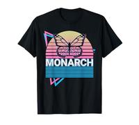 Mariposa monarca Retro Camiseta